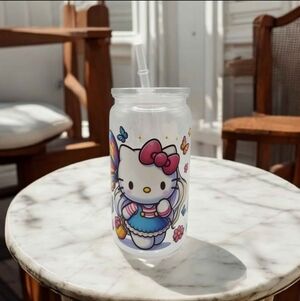 Hello Kitty 16 oz Tumbler with Straw